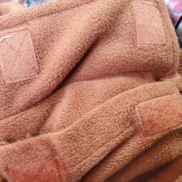 RedHead Warm Rust Fleece Shirt Jacket 5 Pockets And Back Vent XL - Picture 13 of 14